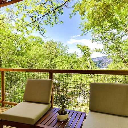 Cabanes Lodges Le Serviere Balazuc Exterior foto