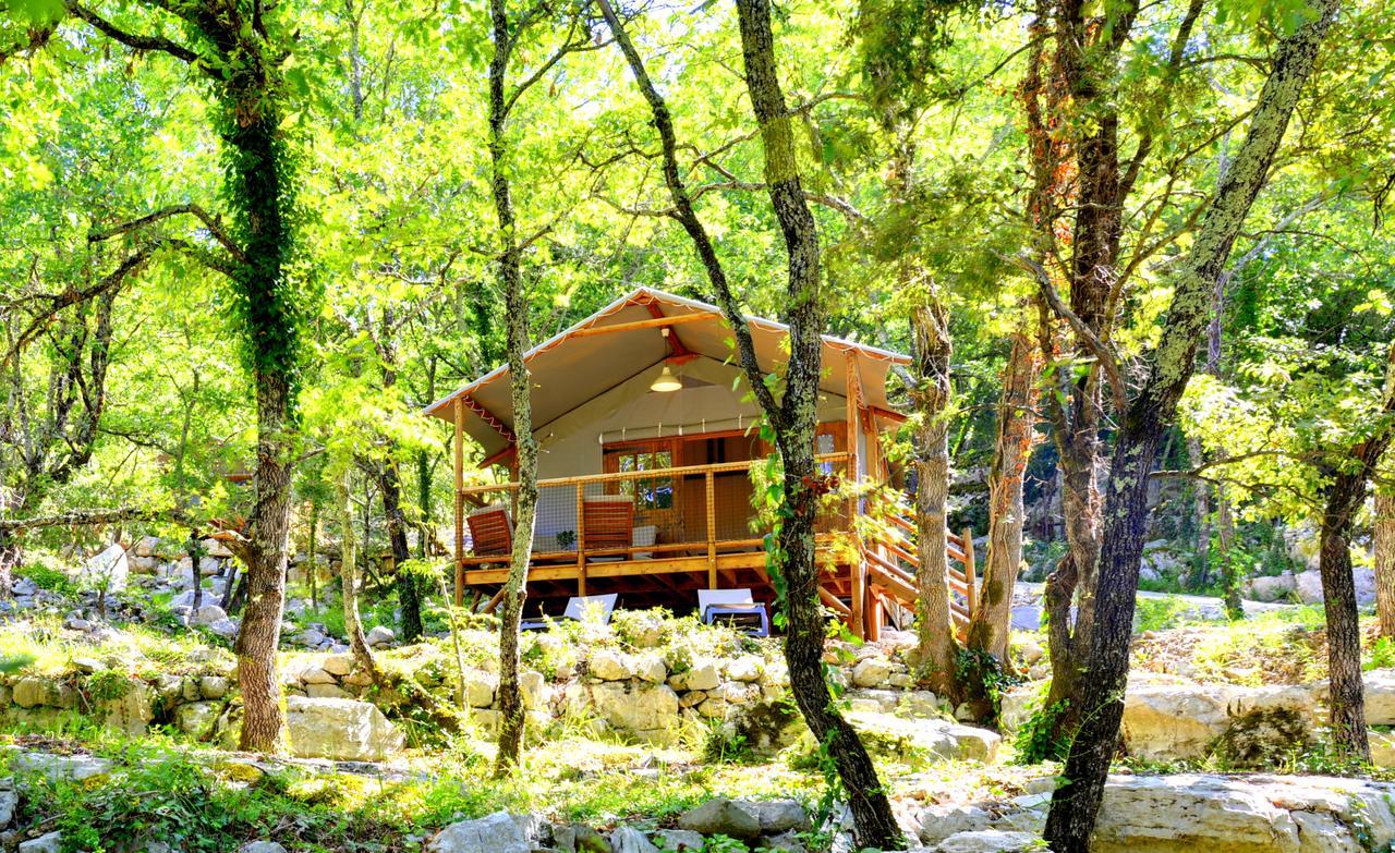Cabanes Lodges Le Serviere Balazuc Habitación foto